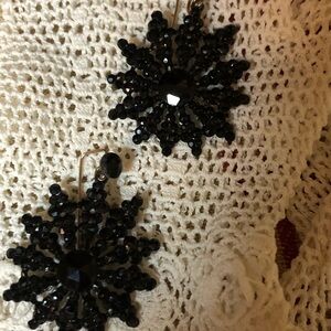 Victorian mourning earrings